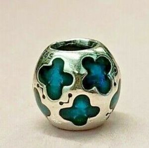 Pandora Teal butterfly charm